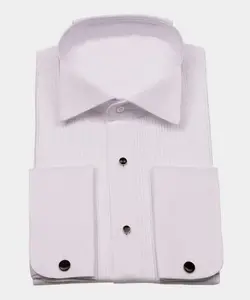 White pink Tuxedo Shirt