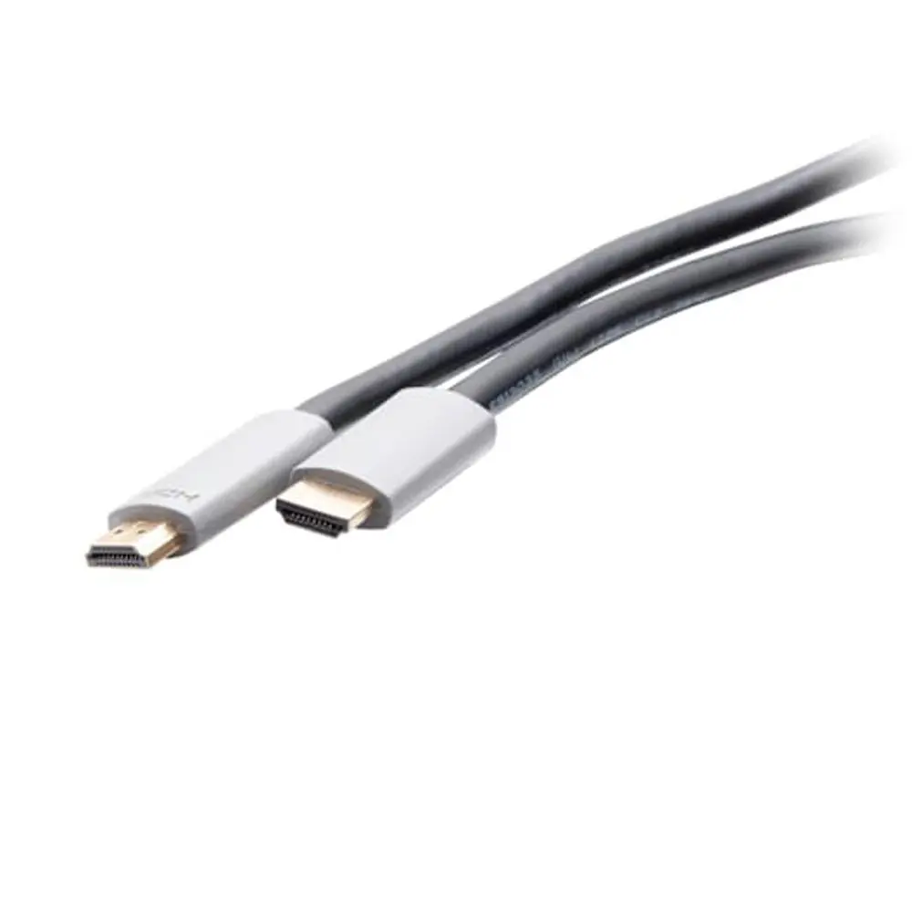 C2G Plus Series Select High Speed HDMI Cable with Ethernet, 25ft (7.6m) CL2 Rated Cable for Connecting Multimedia Source Devices, Desktop or Commercial In-Wall Installations