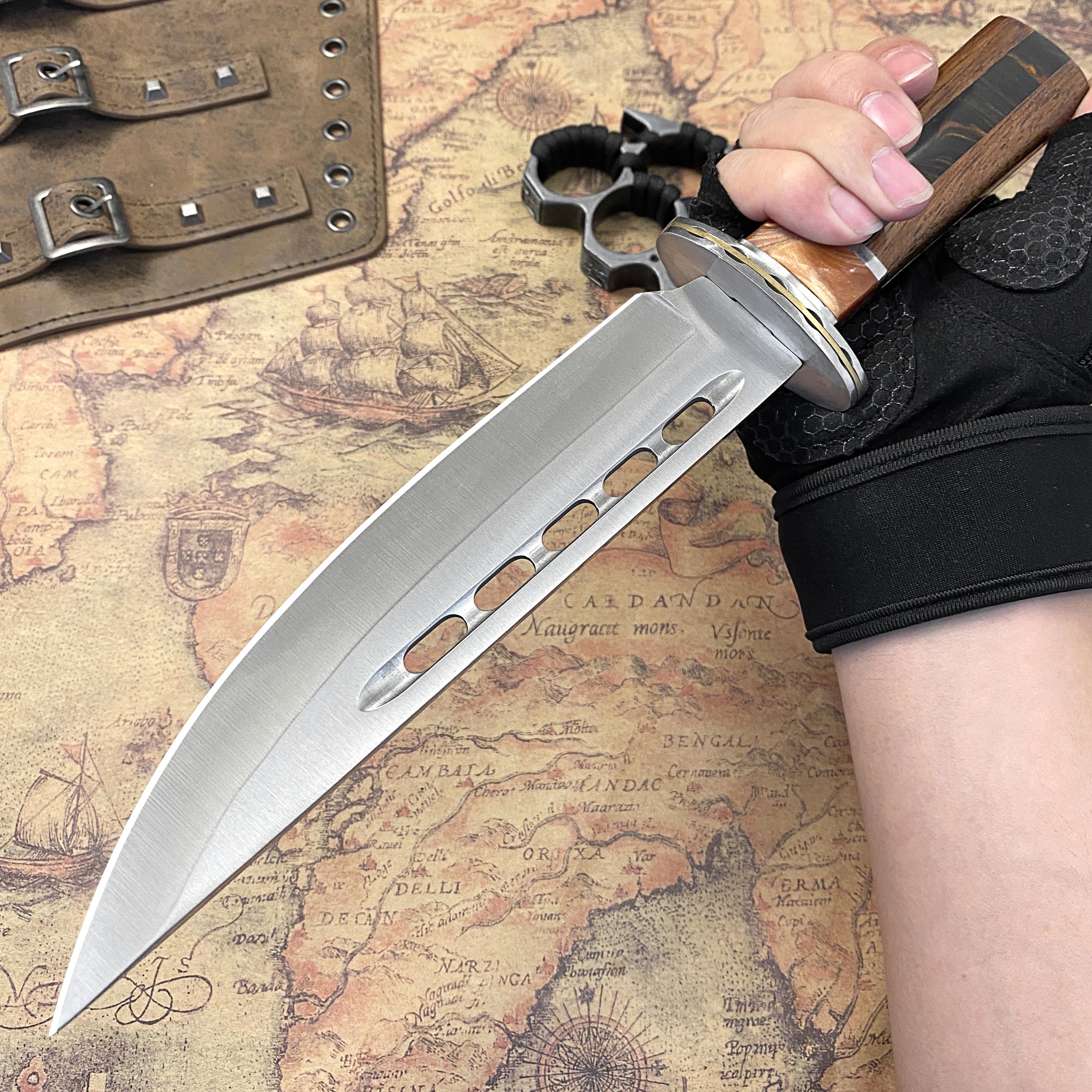 Outdoor Knife Recommendation,Lightweight fruit knife and chef's knife for household kitchen, suitable for outdoor travel, fishing, barbecue, etc