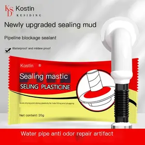 Heavy-Duty Waterproof Sealant | Upgraded Quick-Repair Mastic | Seals Pipe Joints, Wall Cracks & AC Openings in Minutes | Flexible Weatherproof Adhesion That Moves with Surfaces | A Permanent Fix Without Hours of Waiting