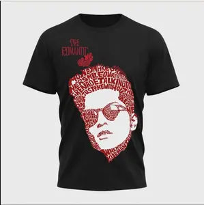 Romantic Tour 2026 Vintage Washed T-Shirt - Retro Concert Tee - Soft Streetwear Graphic Shirt