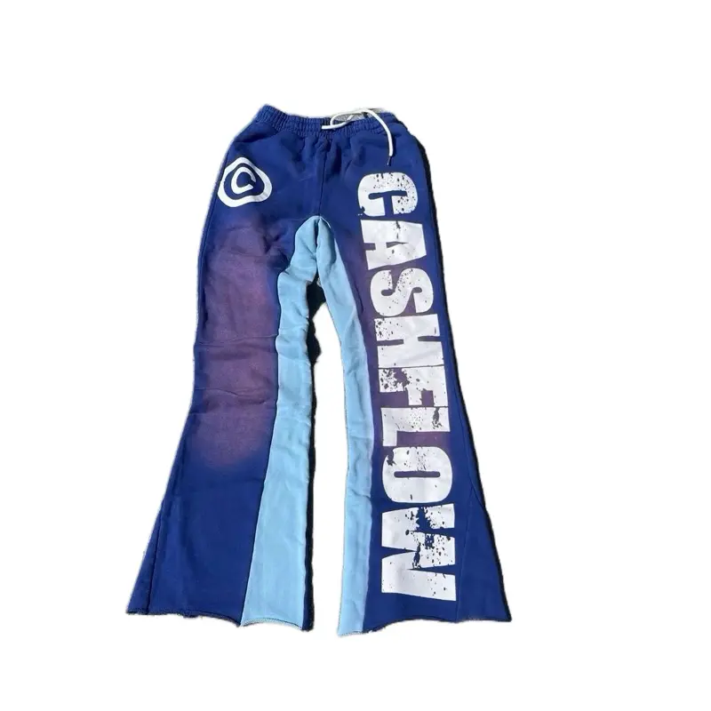 Money Moves CashFlow Letter Print Baggy Sweats