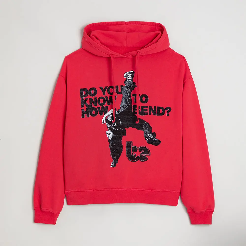How to Bend HIT ME HARD AND SOFT: THE TOUR Red Hoodie
