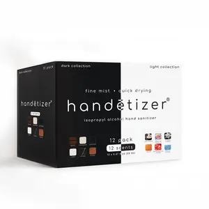 Handetizer Signature Discovery Collection 12 Pack - 12 Distinct 20 mL Sprays for Versatile Scents, Gentle on Skin, Perfect for Any Occasion Aromatic Woody Fragrance Body Mist Perfume
