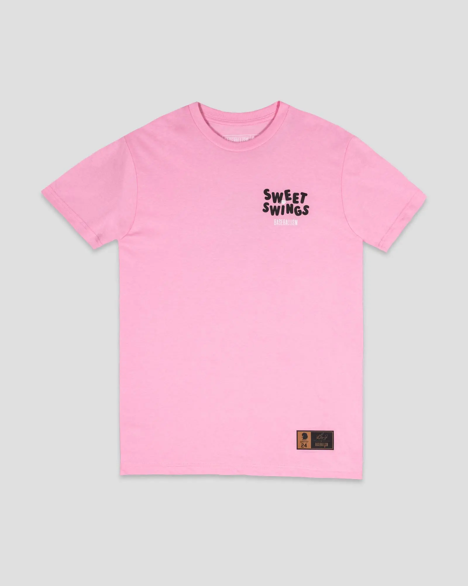 *ゅは* MANOF FRILL NECK CANDY SHIRT Griffey Jr. Sweet Swings Gummy Candy T-Shirt - Pink - TikTok Shop