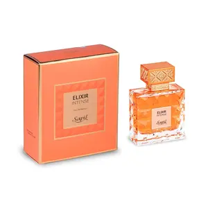 Sapil Elixir Intense Unisex Eau de Parfum – Long-Lasting Arabic Perfume for Men & Women with Spicy Rose, Vanilla & Amber – Fresh & Warm Dubai Fragrance – 3.38 oz