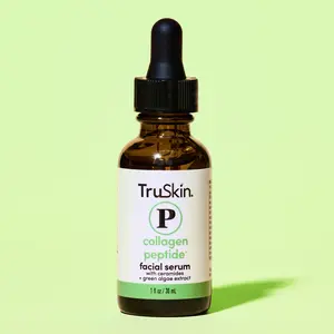 TruSkin Collagen Peptide Serum with Ceramides & Green Algae Extract - Firming, Smoothing & Moisturizing Lightweight Serum for Strong, Healthy-Looking Skin