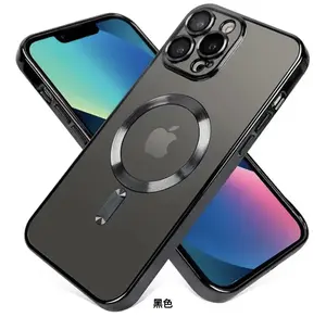 Protective Shockproof Case Cover For iPhone 16 / i16 Plus / i16 Pro /  i16 Pro Max / With Camera Lens Cover (Black)