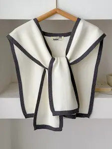 Women's Fashion Solid Color Shawl, All-Season Daily Use, Stylish Accessory, Trendy Versatile Scarf, Elegant Plain Design