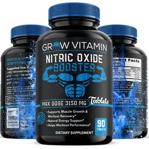 Prime Labs N.O Booster Men's NITRIC OXIDE Endurance MUSCLE GROWTH