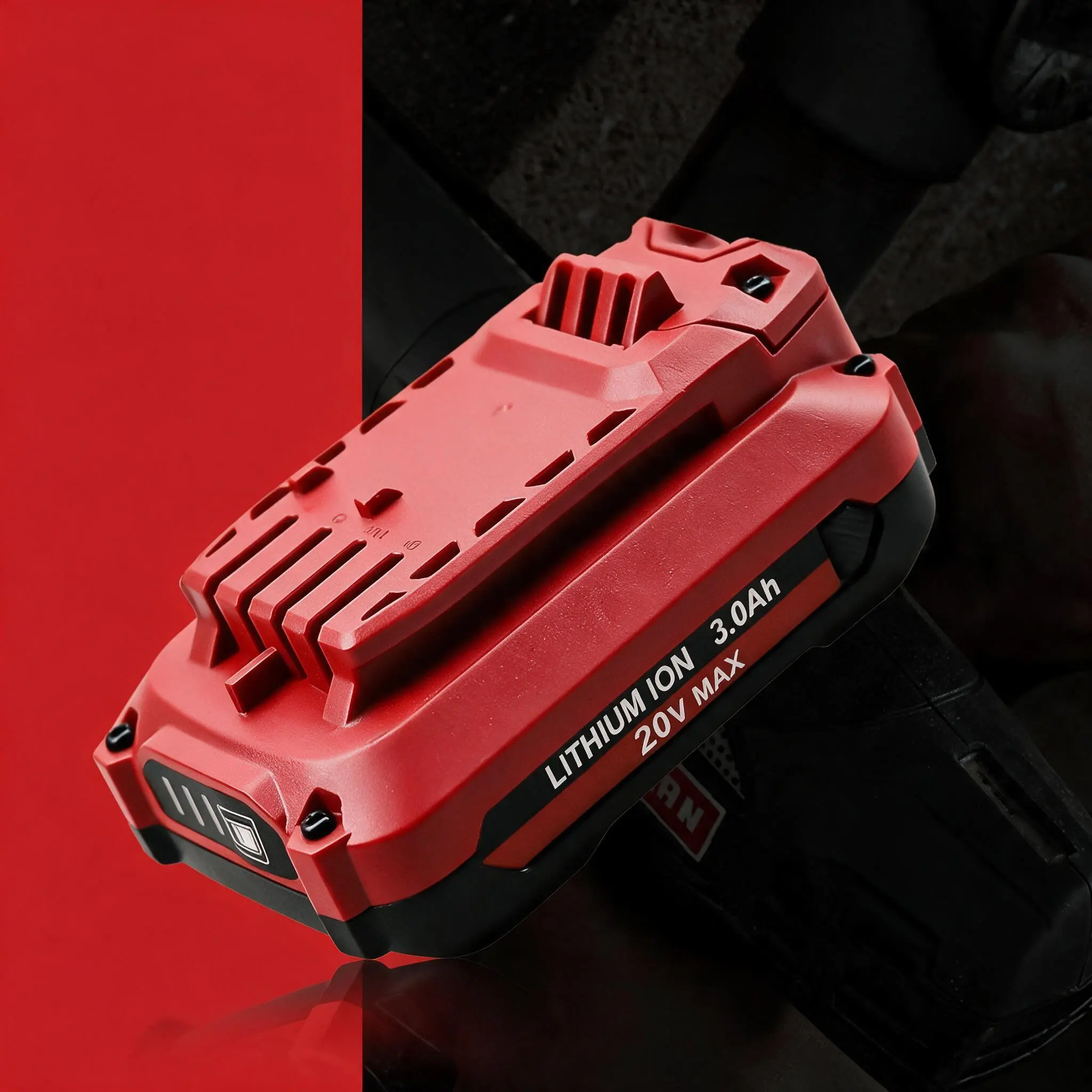 Upgraded 3.0Ah 20V Lithium Ion Replacement Battery for Craftsman, Compatible with Craftsman 20Volt CMCB201, CMCB202, CMCB204, CMCB205 Batteries