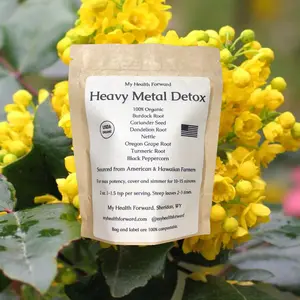 Heavy Metal Detox Organic Herbal Tea - Loose Leaf Detox Support Tea