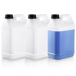 3 count 1 Gallon Plastic Jug with  Square Empty Storage Containers Hdpe Carboy Plastic Jar Containers for Milk Water Beverage Oil Liquids (Translucent Color)