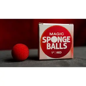 Magic Sponge Balls 4PK RED 1" by Murphy's Magic