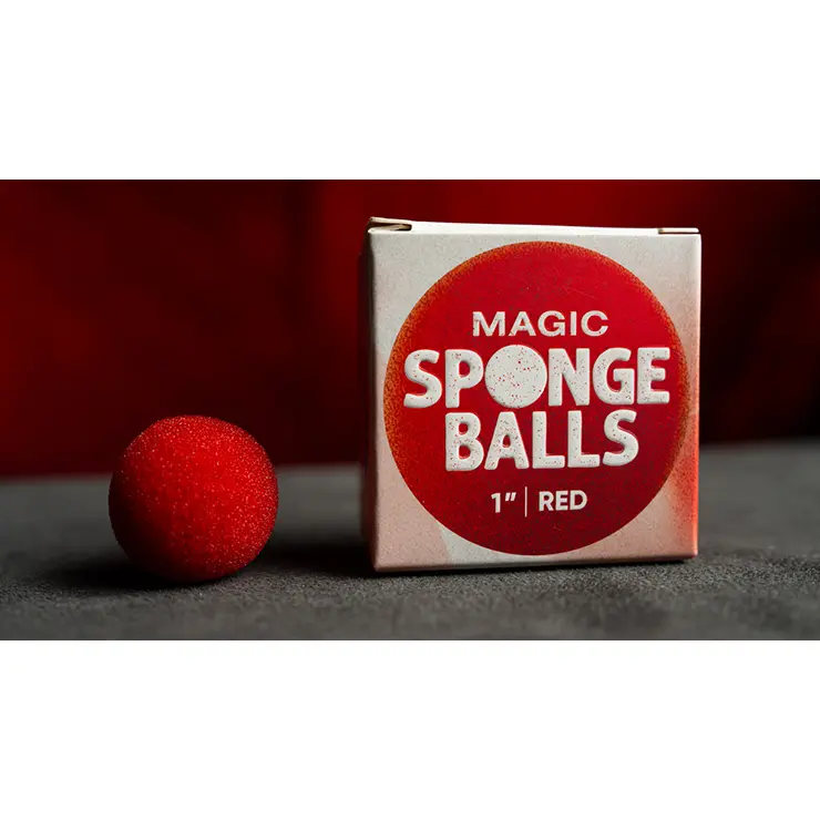 Magic Sponge Balls 4PK RED 1" by Murphy's Magic