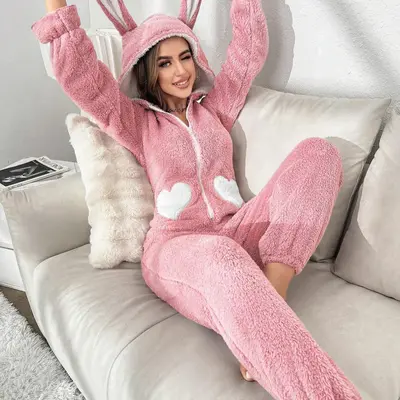 Bunny Onesie for Women TikTok Shop - Main Image