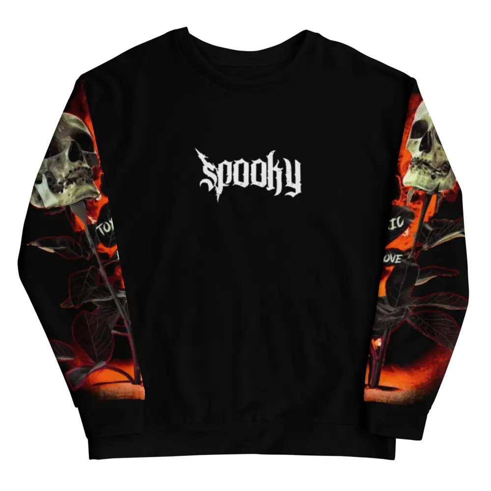 Spooky Toxic Love Purge Unisex Sweatshirt