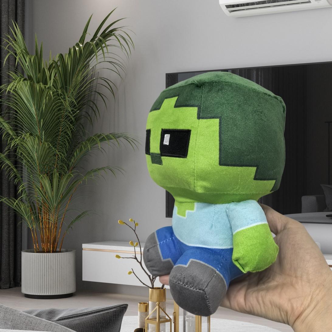 Sitting Zombie Plush Toys and Soft Plush Toy Gifts Are Suitable for Children, Boys and Girls, Birthdays, Christmas, Halloween, Thanksgiving and Valentine's Day