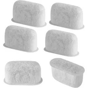 6 Pcs Coffee Filter Replacement For Cuisinart, Activated Charcoal Water Filter Replacement That Effectively Absorbs Impurities, Compatible With Cuisinart Coffee Makers