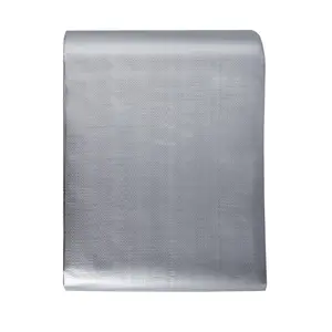 VEVOR Large Size Polyethylene Tarp, 20x30 ft 10 Mil Heavy-Duty All-Weather Waterproof Plastic Cover with UV Resistance, Sealed Corners, Tear & Temperature Resistance, Reinforced Grommets (Silver/Brown)