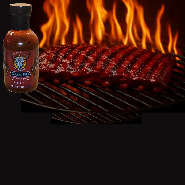 Original BBQ Sauce - Rich Tomato-Based Flavor for Grilling Ribs Chicken Pork & Burgers - Perfect for Basting Glazing & Dipping - Classic American Barbecue Tradition