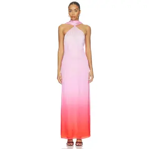 Amanda Uprichard x REVOLVE Ashton Maxi Dress in Pink Combo
