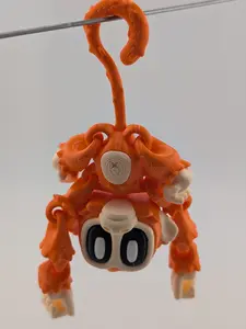 🐒🌴 Mega-Span Jungle Monkey! 🍌 5.5" Articulated Swinger & Hanging Fidget Toy ✨🧗‍♂️