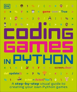 USED-Coding Games in Python by DK (Paperback)