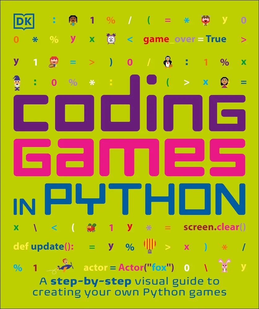 USED Book - Coding Games in Python by DK (Paperback) - english