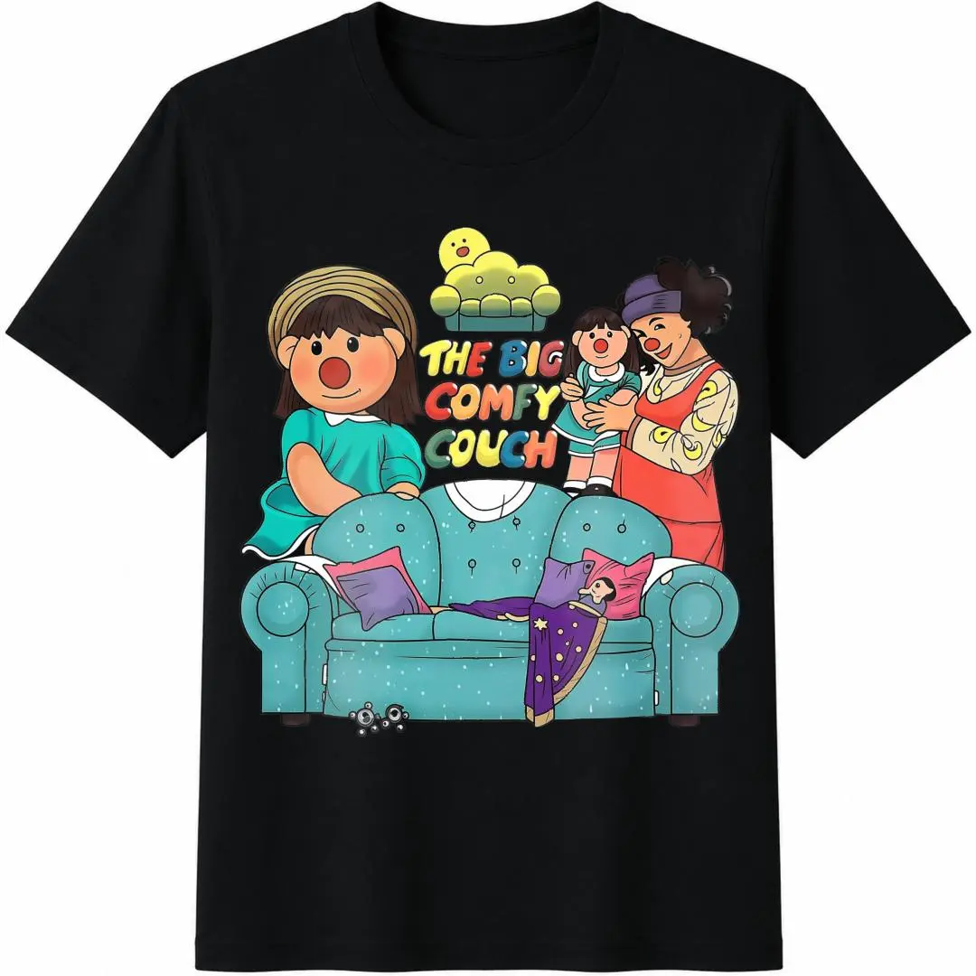 T Shirt Print ,Graphic-Cotton Tees The Big Comfy Couch Costume Tees T-Shirt Hoodie,Y2K,Oversized Shirt