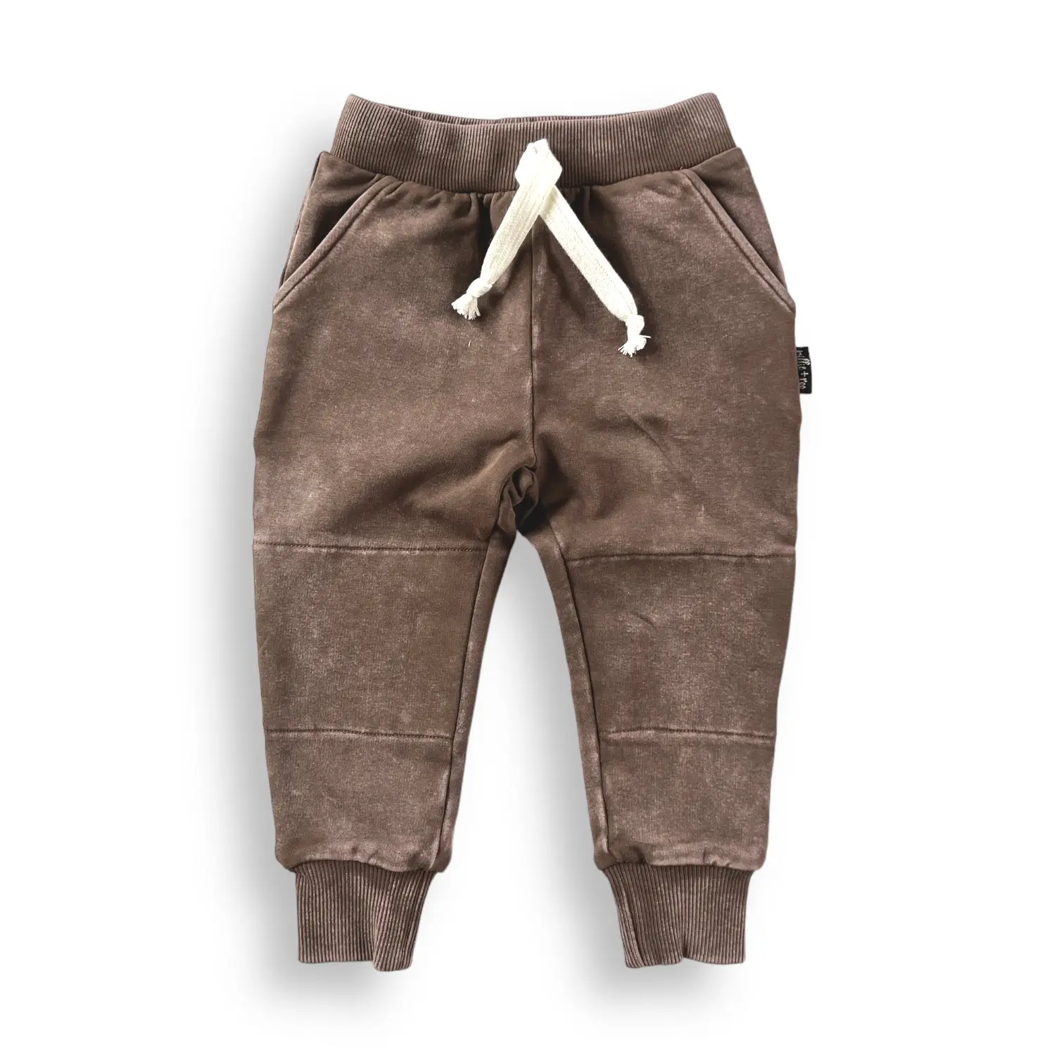 JOGGERS- Bark Snow Wash French Terry, Kids Soft Comfortable Casual Pants