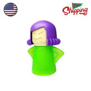 Funny Microwave Oven Steam Cleaner (Green)