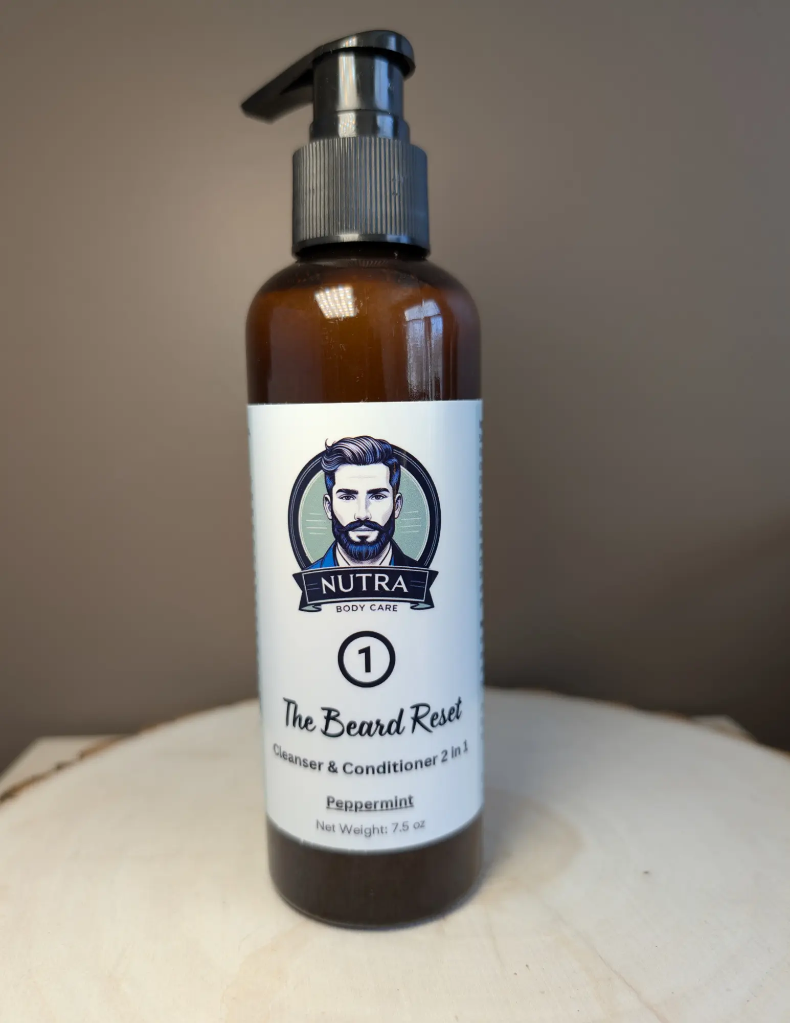 The Beard Reset - Cleanser and Conditioner 2 in 1 for Healthy, Fuller and Thicker Beards