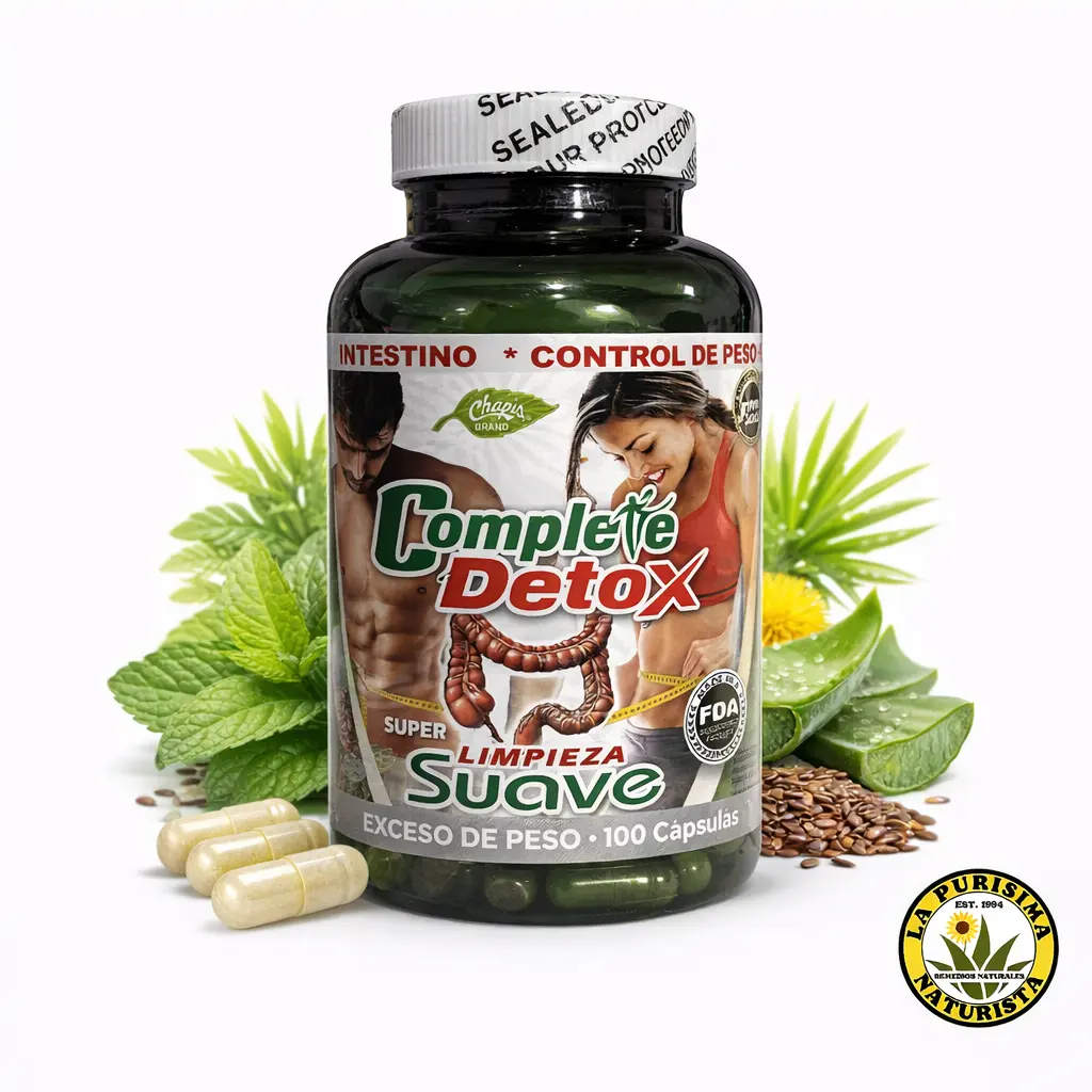 Complete Detox Herbal Supplement 90 Capsules