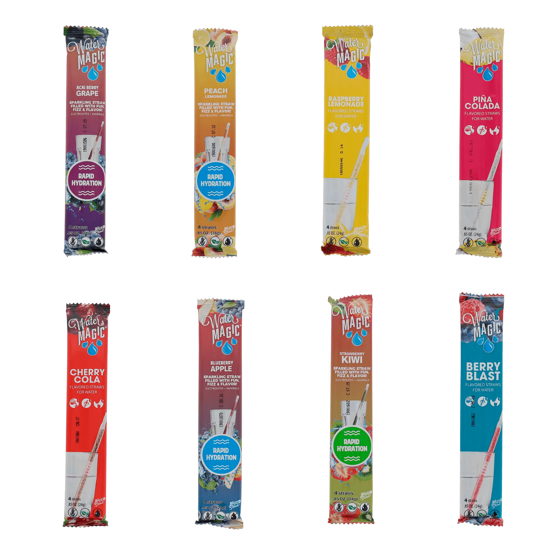 Milk Magic - Water Magic Straws Variety