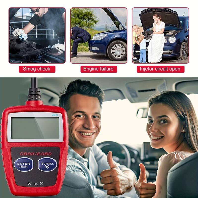 Multifunctional Car Fault Code Reader Accurate Engine Diagnostic Scanner ToolScanner Read & Erase Fault Code View For Peugeot