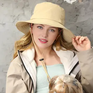 Nylon premium outdoor mountaineering sun hat, men's and women's quick-drying summer UPF50