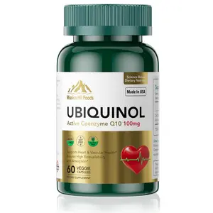 CoQ10 100mg Softgels, CoQ10 Ubiquinol Can Enhance Endurance & Replenish Energy Reserves - Coenzyme Q10 Supplement for Heart Health & Energy Metabolism, Non-GMO, Gluten-Free, 2-Month Supply (60 Count)