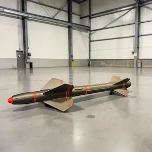 VTR-02 Missile Wall Art, Military-Sci-Fi Themed Home Decor