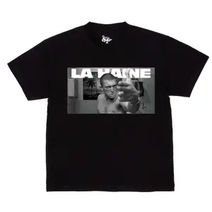La Haine Classic Movie T Shirt Retro Pop Culture Film T Shirt Old School Gangster Movie T Shirt French Hood Movie T Shirt Vintage Streetwear Style Shirts