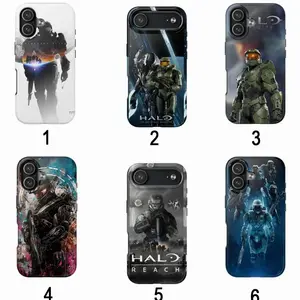 Halo Reach Phone Case for iPhone For Samsung, Phone Accessories, Gamer Phone Case, Fashion Case, Perfect Gift for Her Him, Phone Case for iPhone, Creative Dual Layer Case A