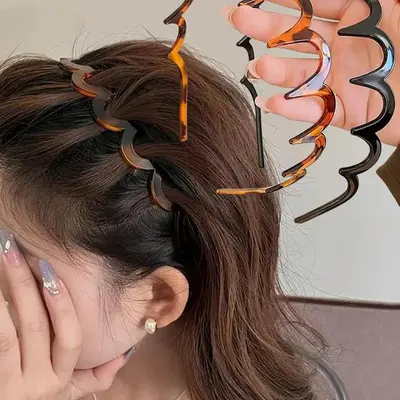 Zig Zag Comb Headband TikTok Shop