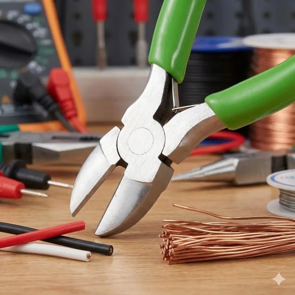 Professional Jewelry Pliers: Anti-Slip, Durable, Multi-Function Bead Crimping, Wire Bending, Shaping & Fixing Tool for DIY Craft, Metalwork, Model Making, Electronic Assembly, and Jewelry Repair.