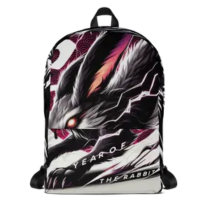 Year of the Rabbit Chinese Zodiac Art #2 | Backpack