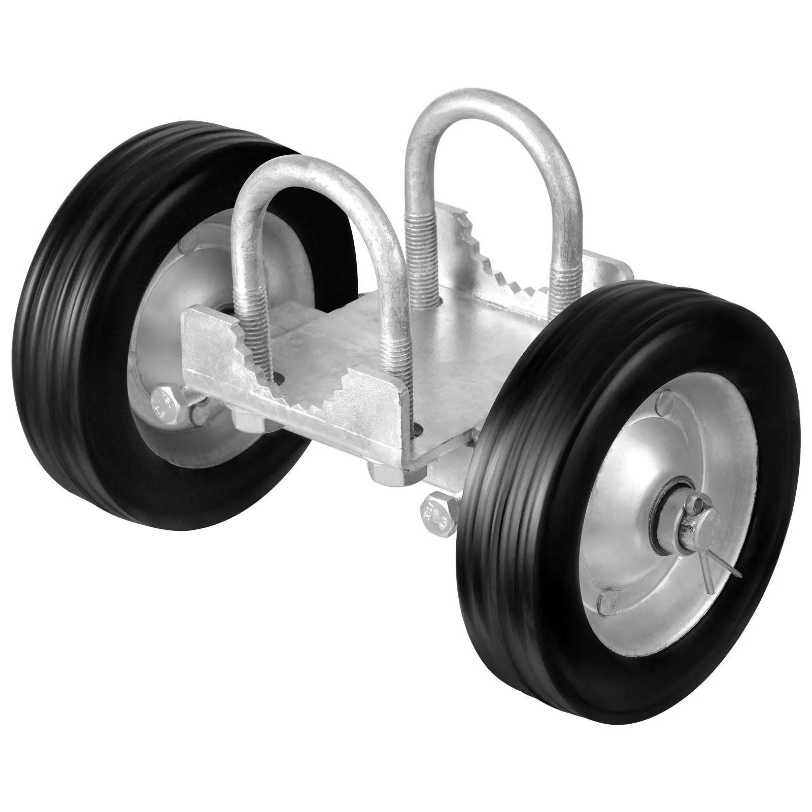 VEVOR Sliding Gate Kit,  , 6” Rolling Gate Hardware Kit, Universal Adjustable Sliding Gate Rollers Track Wheels, Heavy Duty Sliding Gate Guide Roller for Sliding Gates and Rolling Door,600lbs Load,Black#BackToSchool