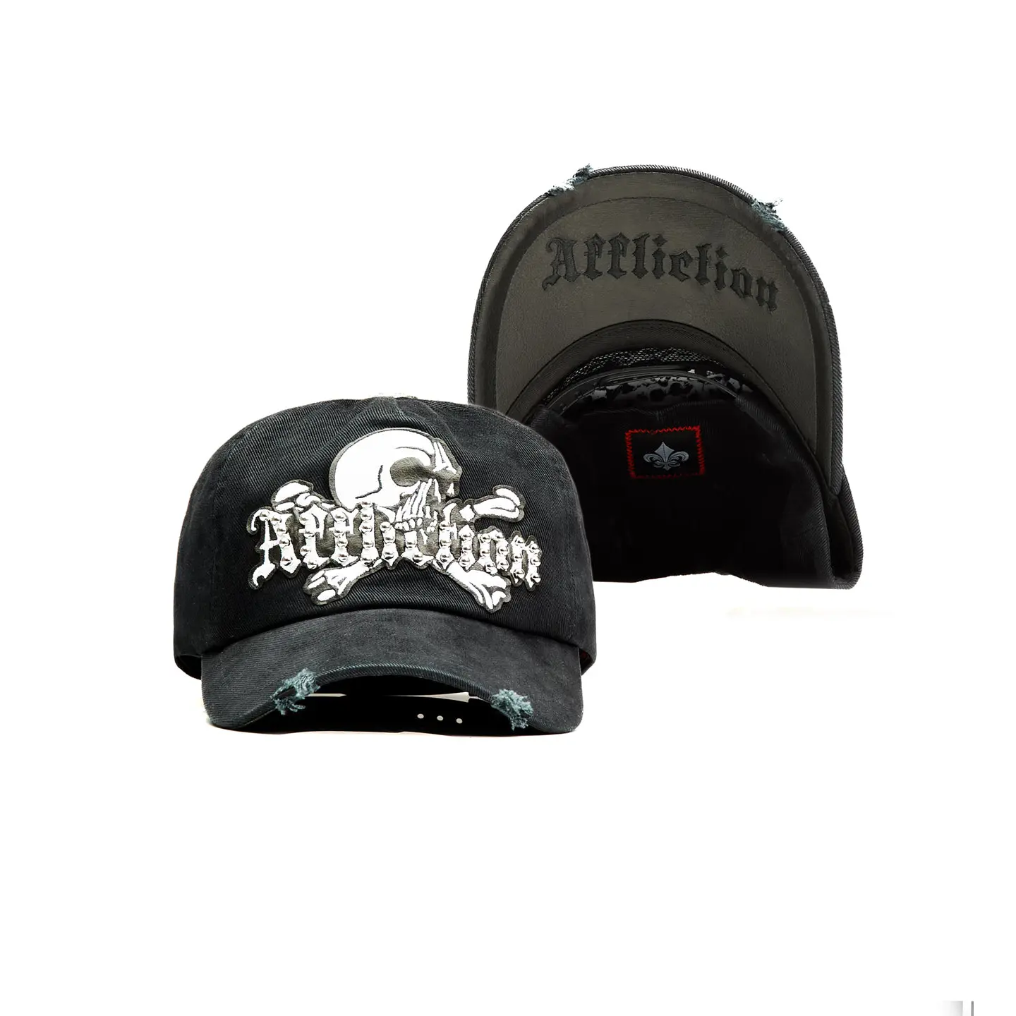 Affliction Men's Cross Bones Snapback Hat