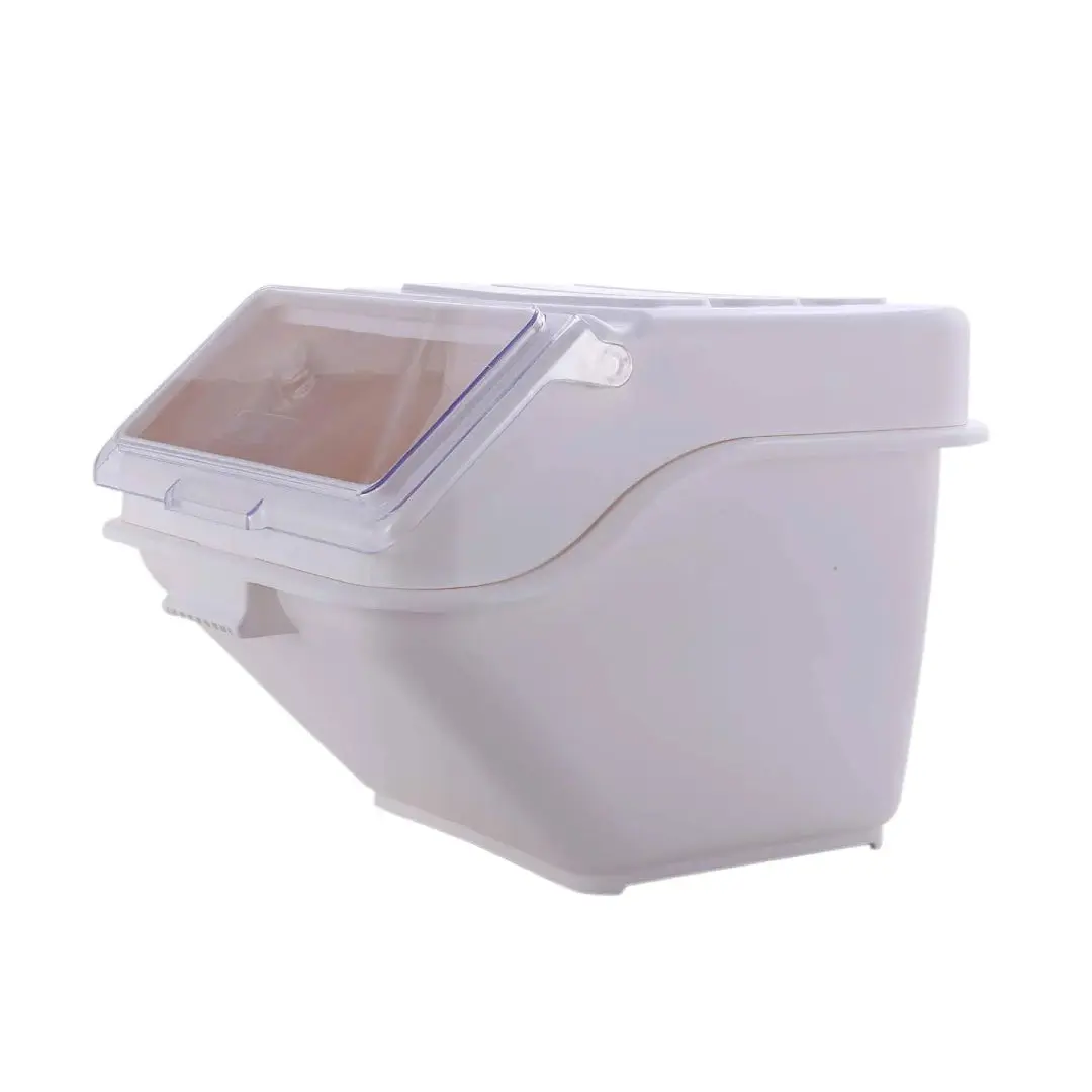Hakka Commercial 100-Cup ProSave Stackable Shelf-Storage Ingredient Container with Scoop