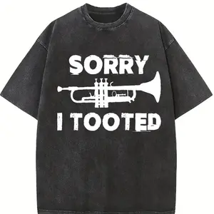 Trumpet Shirt, Sorry I Tooted, Trumpet Player, Marching Band Shirt, Band Gift,Musician Shirt, Music Teacher, Funny Trumpet Shirt