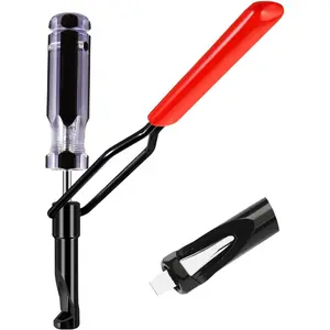 Nut Valve Adjustment Tool, Slotted Valve Adjusting Stud for Other Japanese Engines-Ideal for Valve Clearance Adjustment and Valve Lapping Guiding Removal Tool