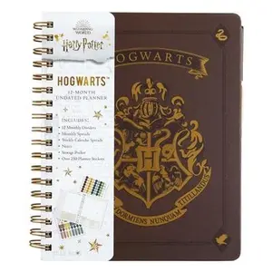 Harry Potter: Hogwarts 12-Month Undated Planner: (Harry Potter School Planner School, Harry Potter Gift, Harry Potter Stationery, Undated Planner) -- Insights, Organizer